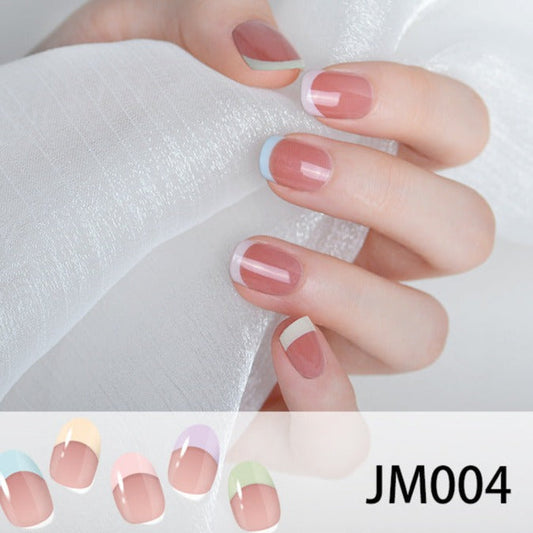 Semi-Cured Gel Nail sticker kit JM004