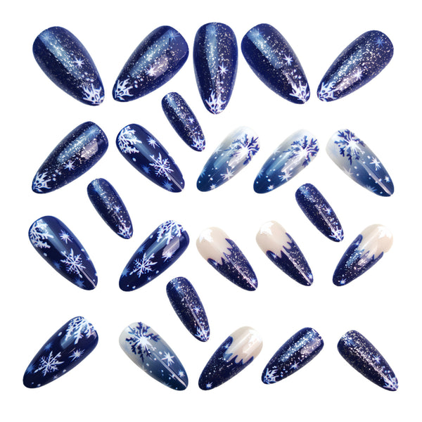 24pcs/Set Press On Nails Y1239