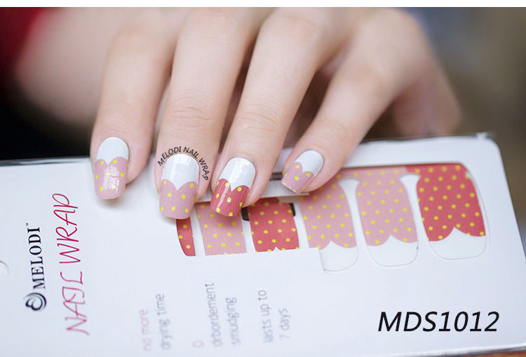 Nail wraps MDS1012