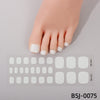 Bandes d'ongles en gel pédicure BSJ-0075