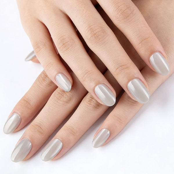 Silver gray cat eye 32 pieces