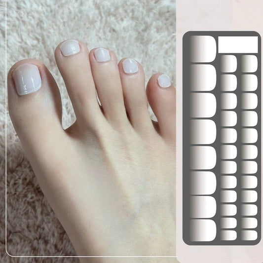 Pedicure gel nail stripes FF024