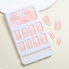 Gradient pink short ballet
