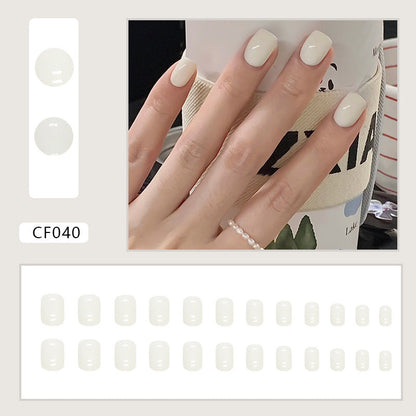 24Pcs press on nail CF040