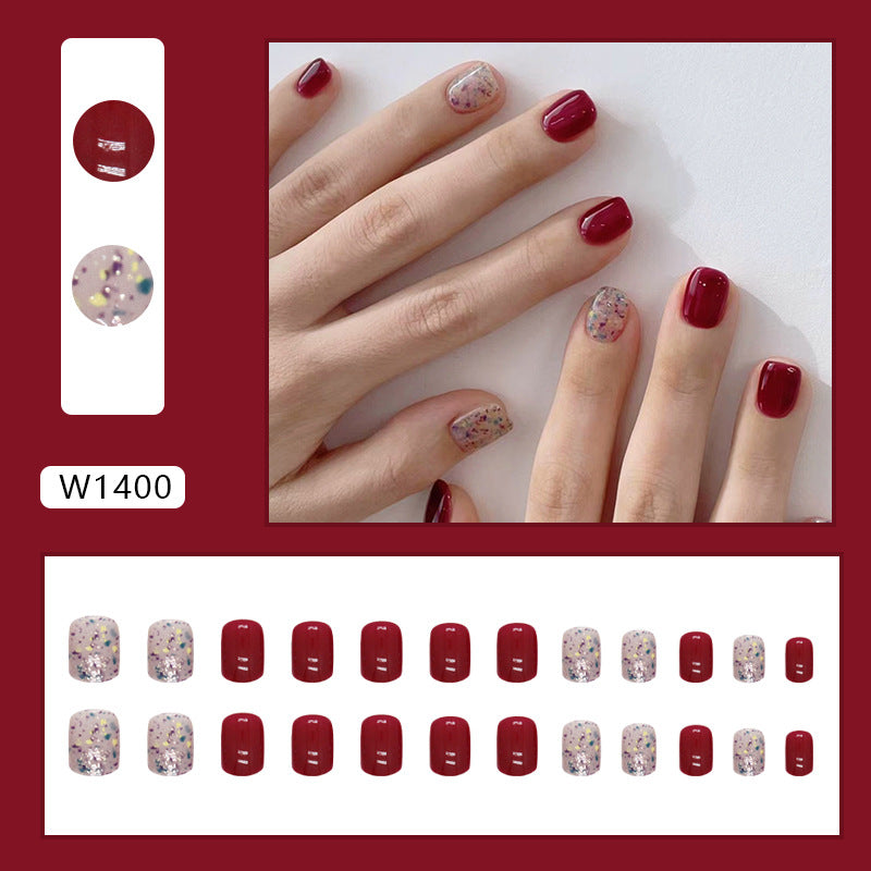 French temperament fancy manicure