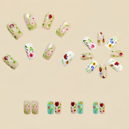 24pcs/Set Press On Nails