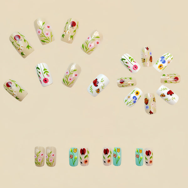24pcs/Set Press On Nails
