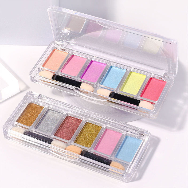 Solid-state magic mirror powder 6-color set