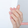 Semicured UV gel nail sticker kit
