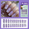 American pastoral ombre purple fresh flowers