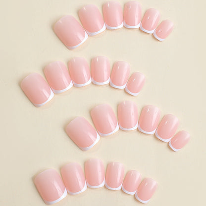 Weekly deals White French（press on nail）