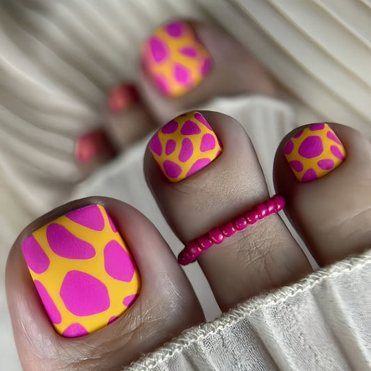 Pedicure fake nail Y602