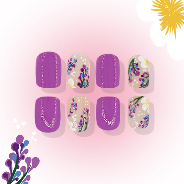 24pcs/Set Press On Nails