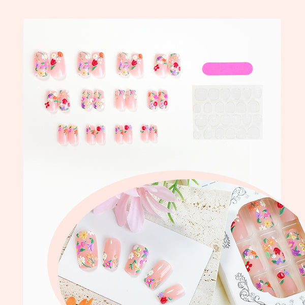 24pcs/Set Press On Nails