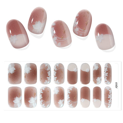 Semi-Cured Gel Nail sticker kit JQ019