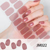 Semi-cured Gel Nail Strips JM022