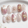30 pieces powder 3D flowers