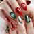 24pcs/Set Press On Nails Y1269
