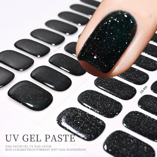 Semi-Cured Nail Stickers