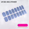 UV Semi Cured Gel Nail Stickers
