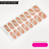 UV Semi Cured Gel Nail Stickers