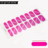 UV Semi Cured Gel Nail Stickers