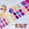 Pedicure Gel Nail Strips T006