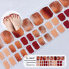 Pedicure Gel Nail Strips T013