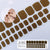 Pedicure Gel Nail Strips T062