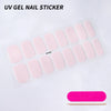 UV Semi Cured Gel Nail Stickers
