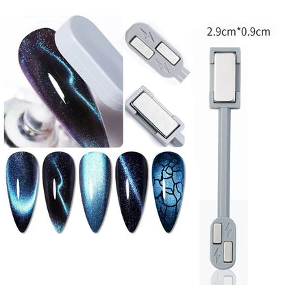 Super Strong Thick Strip Magnet Cat Eyes Magnet for Nail Gel Polish