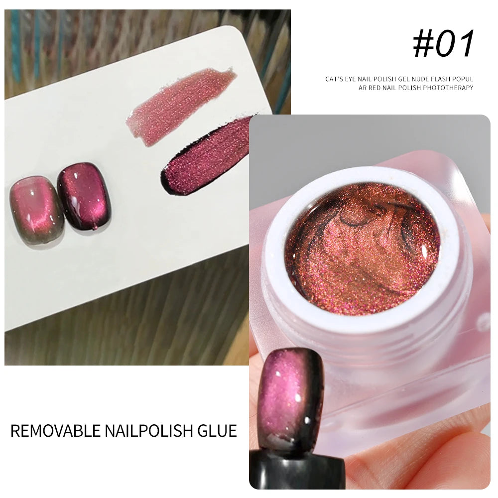 Super Strong Thick Strip Magnet Cat Eyes Magnet for Nail Gel Polish