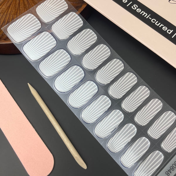 UV Gel Sticker Semi-cured shimmering shell