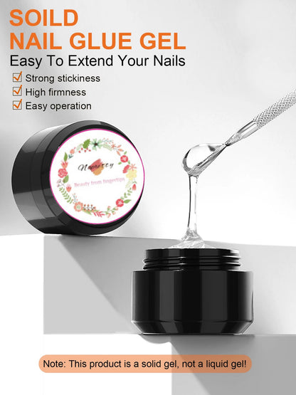 15g/8g Solid Nail Tips Gel For Press On False Nail Tips