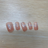 UV Gel Sticker Semi-cured White Camellia