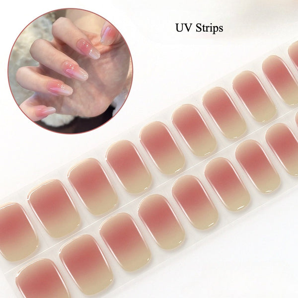 UV Ombre Nude Nail