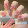 2026 New Christmas Gel Nail Sticker Lighting Harden Semi-Curing Nail Sticker