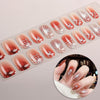 Semi-Cure Gel Nail Art Sticker Halloween Night Light Ghost Demon Spider Web UV Nail Sticker