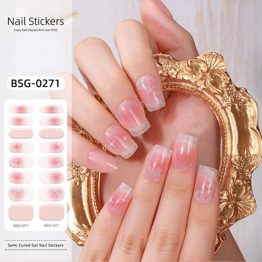 Salon-Quality Gel Nails Strips BSG-0271