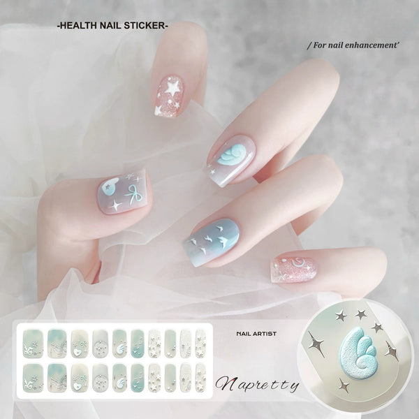 [UV-Free] 3D Nail Wrap