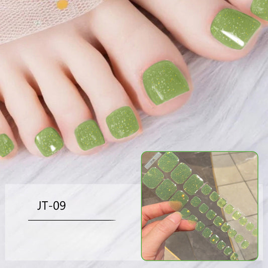 Pedicure Gel Nail Strips JT-09