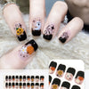 2026 New Christmas Gel Nail Sticker Lighting Harden Semi-Curing Nail Sticker
