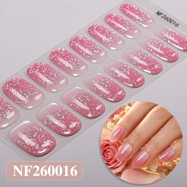 Semi-Cure Gel Nail Sticker NF260016