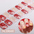 Christmas gel UV semi-cured nail sticker NC250105