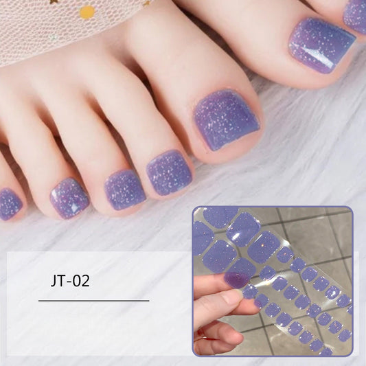 Pedicure Gel Nail Strips JT-02