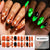 Luminous gel manicure semi-cured nail sticker NC260021