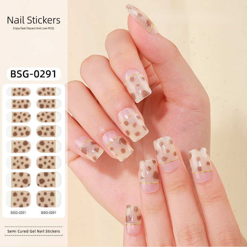 Salon-Quality Gel Nails Strips BSG-0291