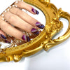Semi-curing gel nail extensions