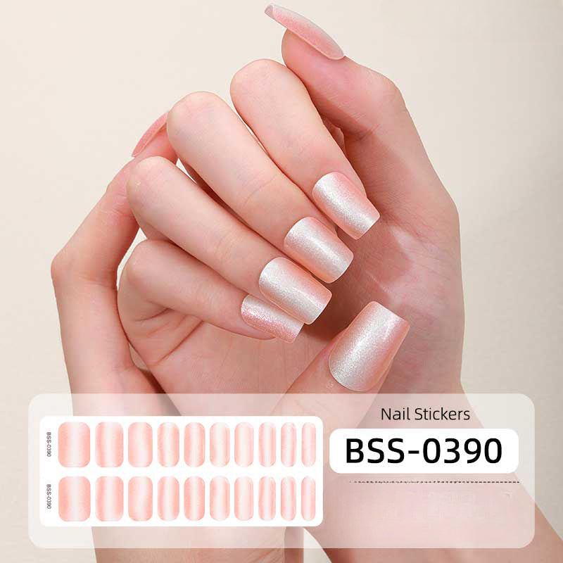 Semicured UV gel nail sticker kit BSS-0390