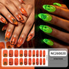 Luminous gel manicure sticker semi-cured nail sticker